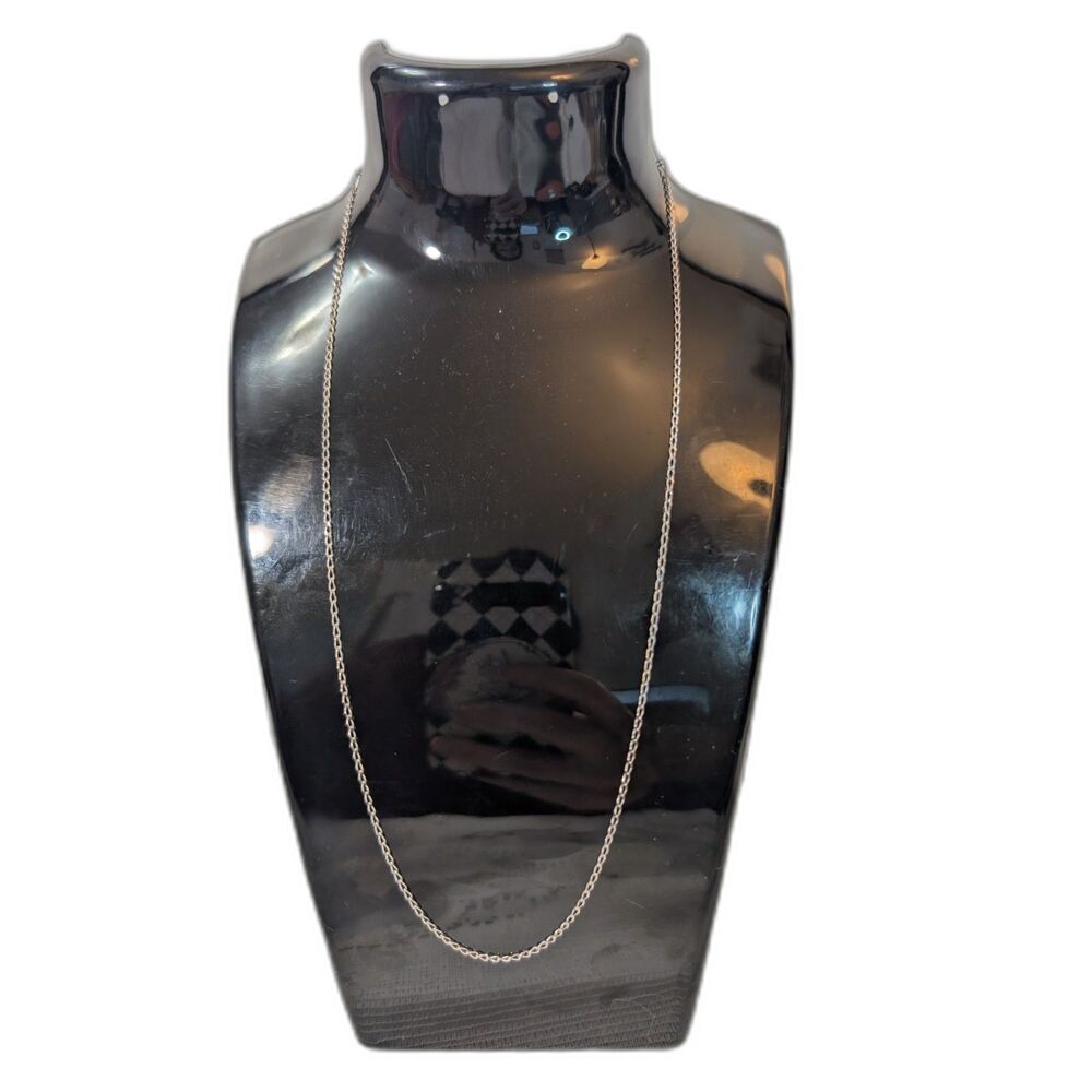 Sterling Silver Italy Curb Chain, 18 inches